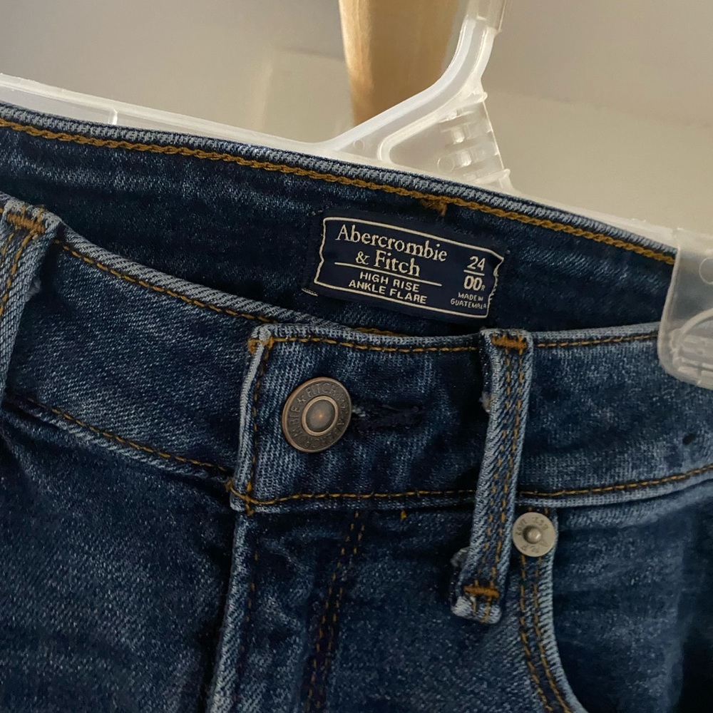 Abercrombie and Fitch High Rise Flare Jean